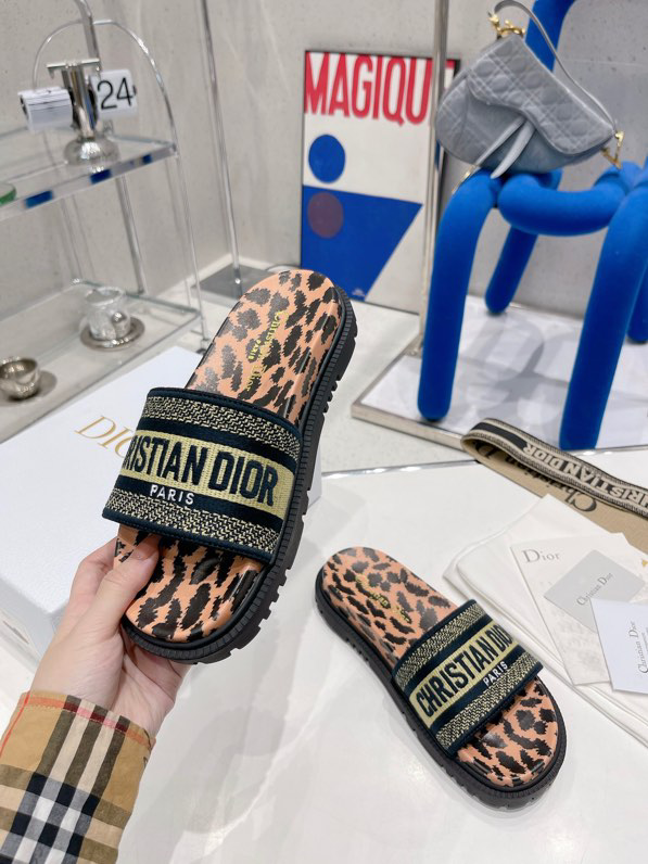 Christian Dior #33784 Fashion Slippers