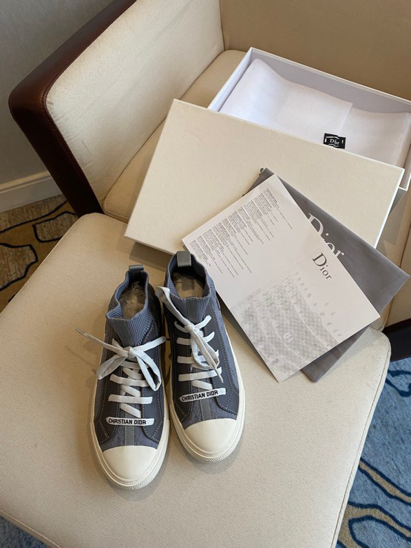 B23 high trainers Dior Homme White