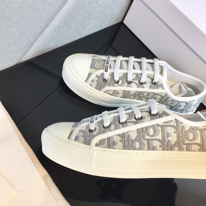 Dior Sneaker Gray Dior Oblique