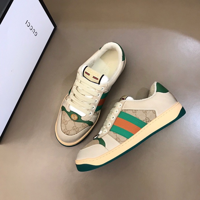 Gucci Screener Beige Brown