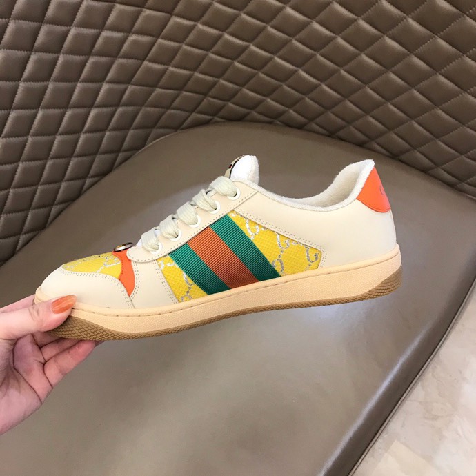 Gucci Screener Beige Yellow