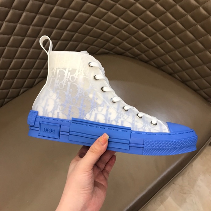 Christian Dior B23 Oblique Gradient Blue HIGH-TOP SNEAKER