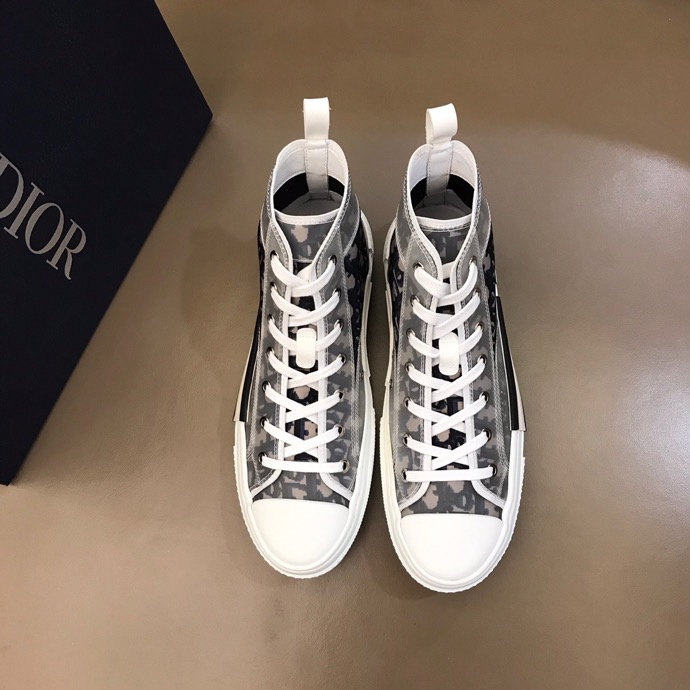 Dior shoes DIORESSENTIALS B23 High-Top Sneakers in Dior Oblique