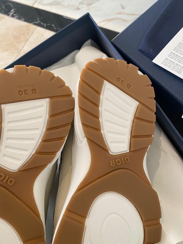 DIOR B30 Sneaker White Mesh And Technical Fabric