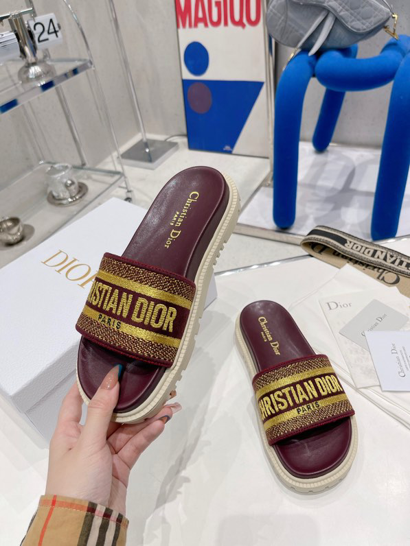 Christian Dior #1030 Fashion Slippers