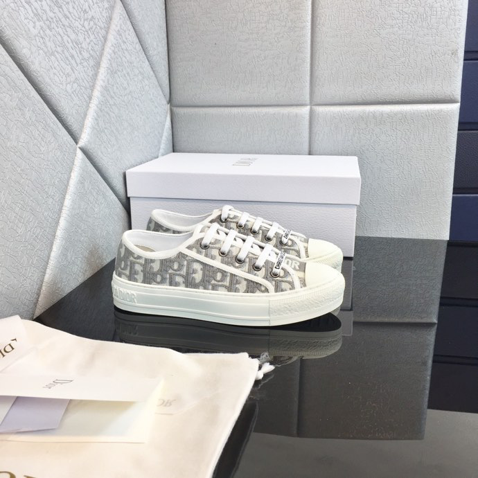Dior Sneaker Gray Dior Oblique