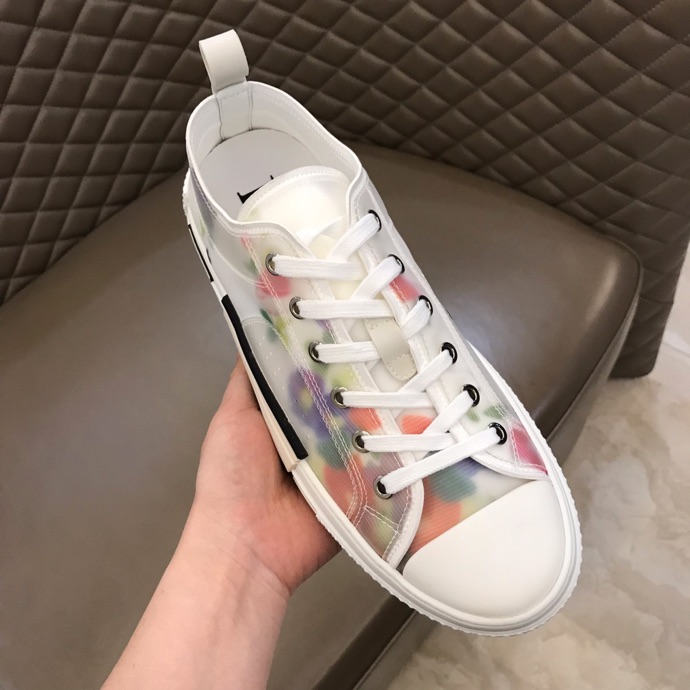 Christian Dior B23 Flowers Print LOW-TOP SNEAKER