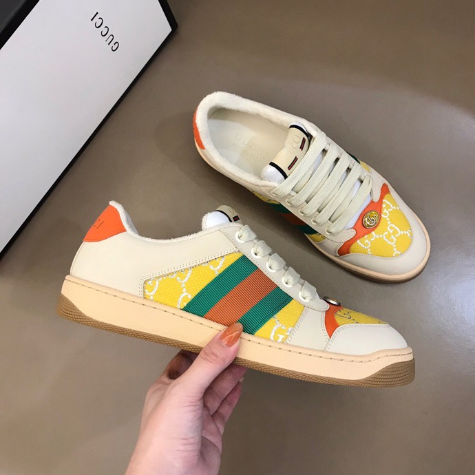 Gucci Screener Beige Yellow