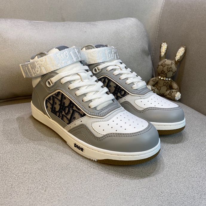 Dior B27 High 'Grey White' 2SBS25SHOM_Y43C - 2SBS25SHOM_Y43C
