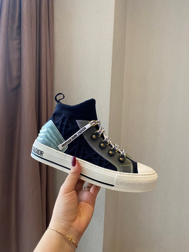 Walk'n'Dior Sneaker Nude Macrocannage Technical Mesh