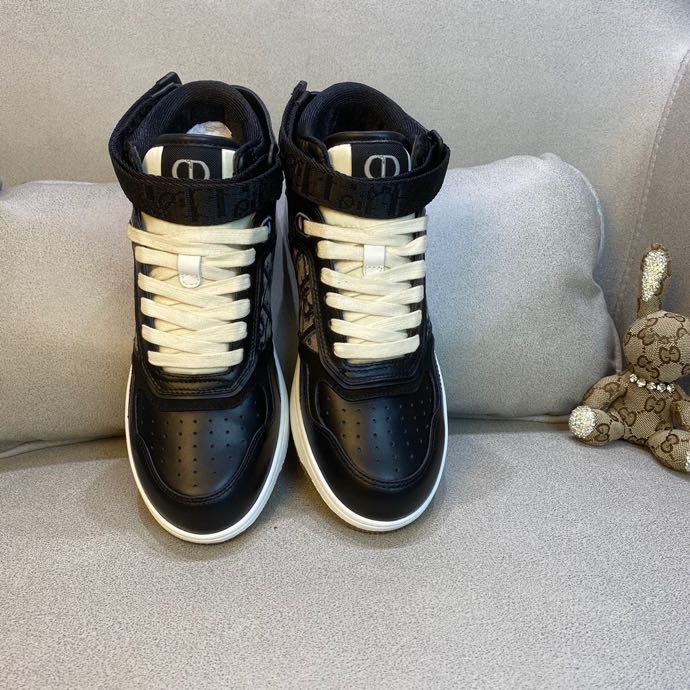 DIOR MEN B27 'Black Beige' Sneakers - Black Sneakers, Shoes - DIORM41801