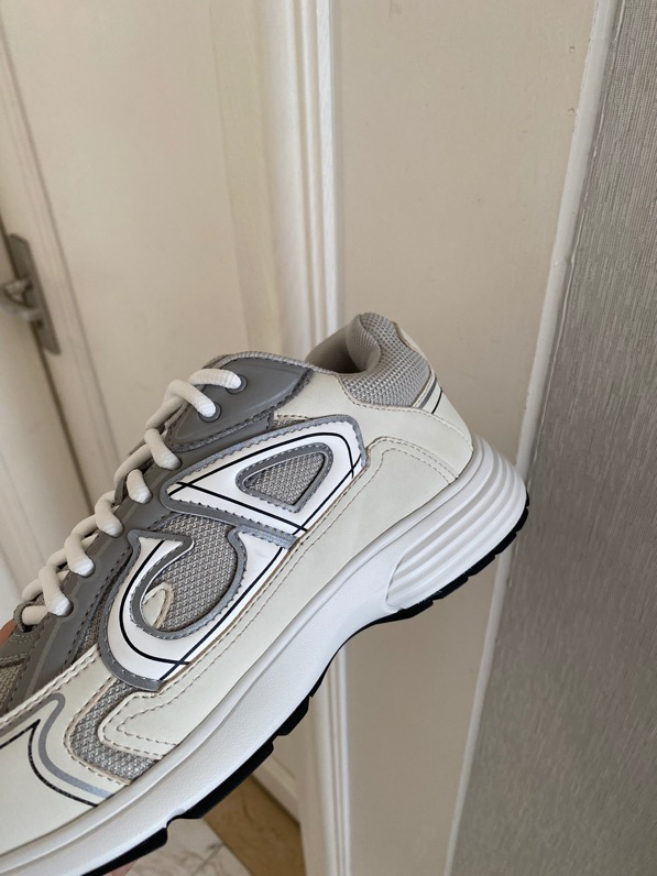 DIOR B30 Sneaker White Mesh And Technical Fabric