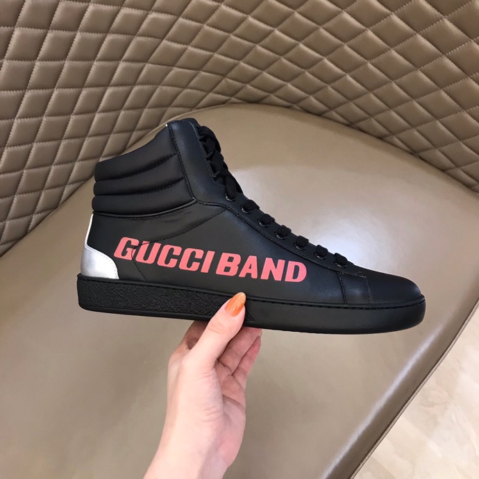 Gucci Ace High-Top Black