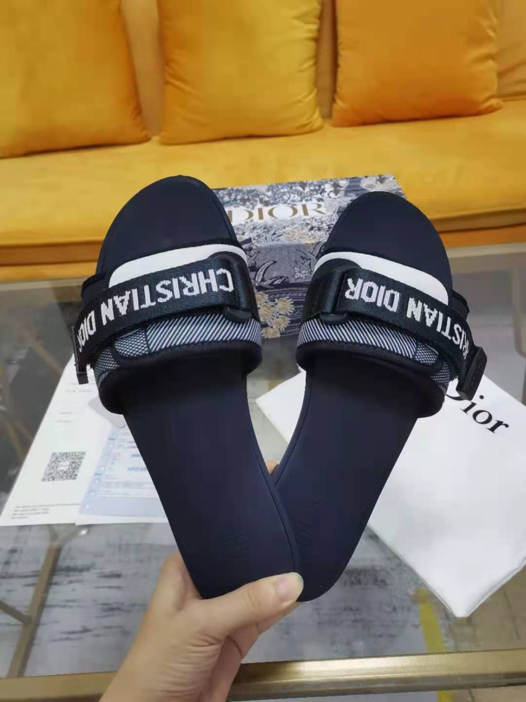 CHRISTIAN DIOR DIO(R)EVOLUTION SLIDE SANDALS