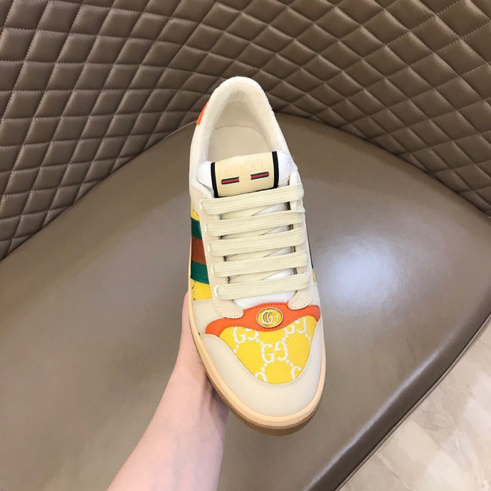 Gucci Screener Beige Yellow