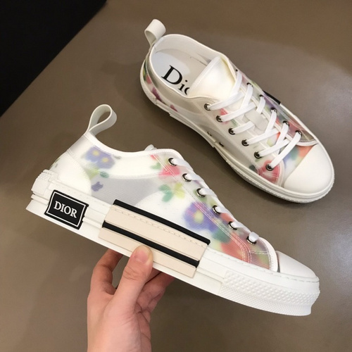 Christian Dior B23 Flowers Print LOW-TOP SNEAKER