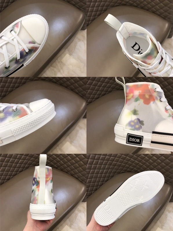 DIOR FLOWERS TECHNICAL CANVAS