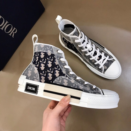 Dior shoes DIORESSENTIALS B23 High-Top Sneakers in Dior Oblique