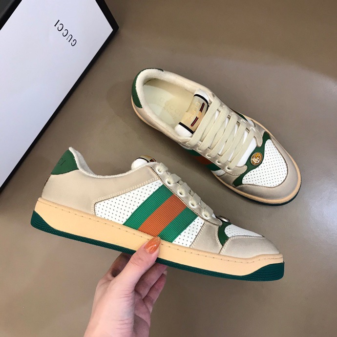 Gucci Screener Beige Green