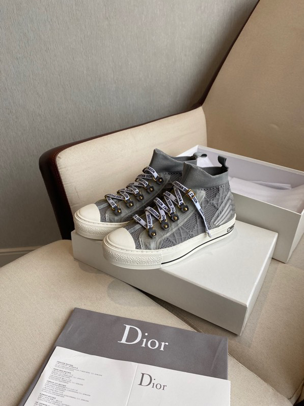 Walk'n'Dior Sneaker Nude Macrocannage Technical Mesh