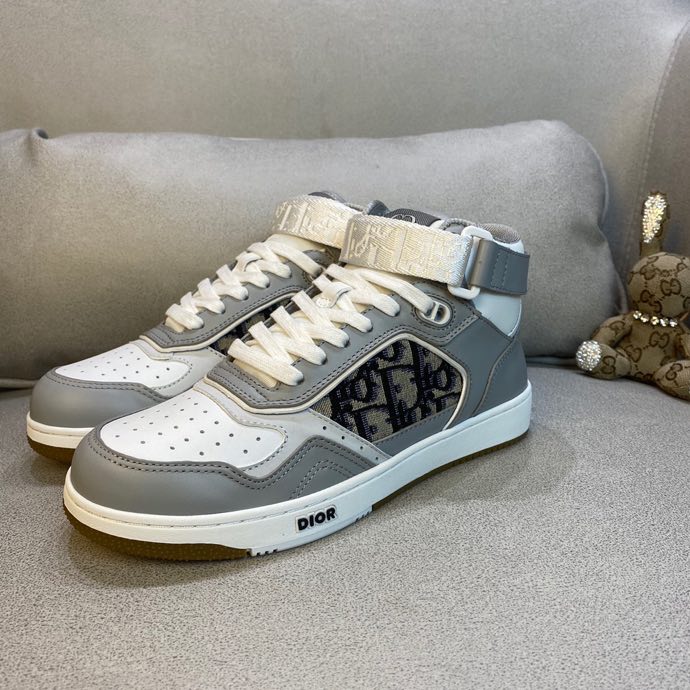 Dior B27 High 'Grey White' 2SBS25SHOM_Y43C - 2SBS25SHOM_Y43C