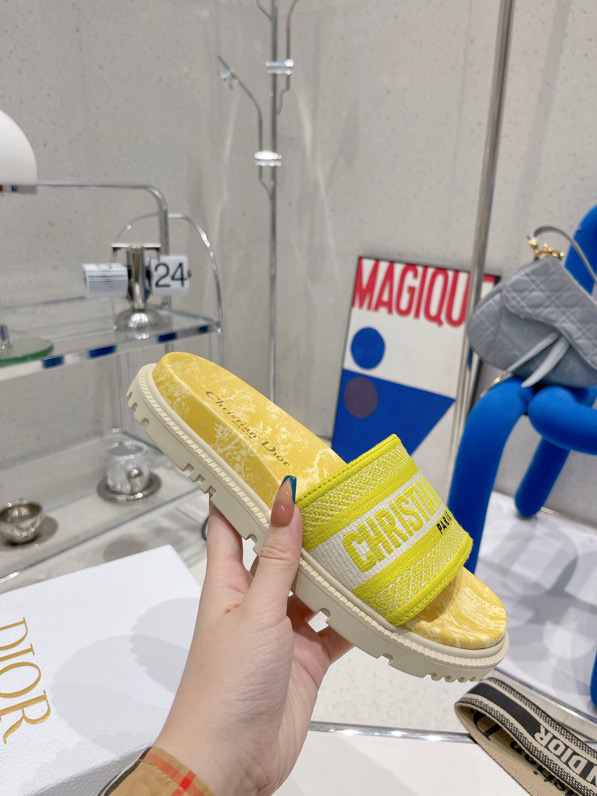 Dior Slipper For Woman 24ss/002B Authentic