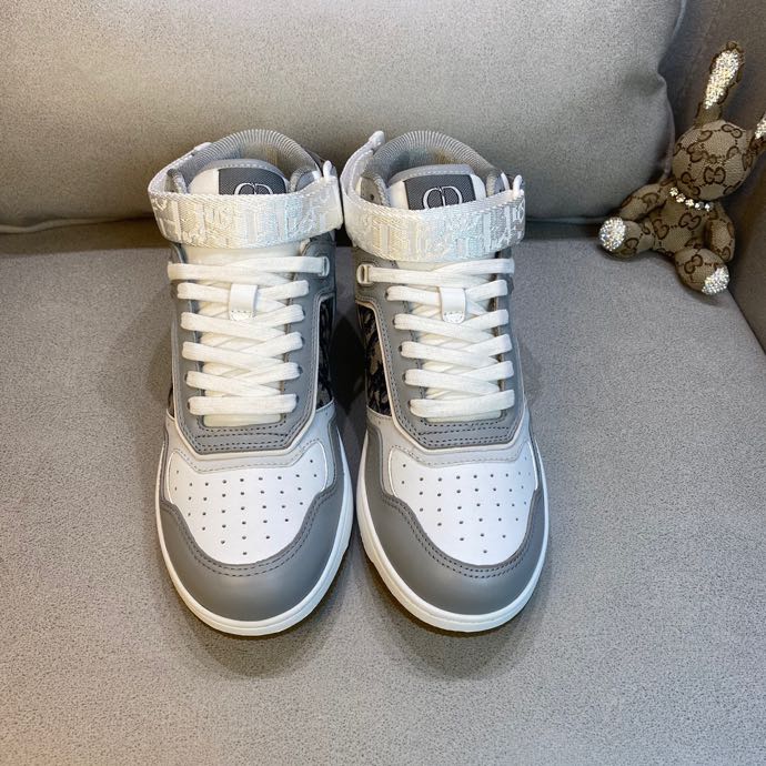 Dior B27 High 'Grey White' 2SBS25SHOM_Y43C - 2SBS25SHOM_Y43C