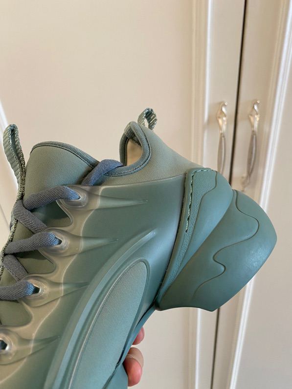 CHRISTIAN DIOR D-Connect Neoprene Blue Water Grey Chunky Sneakers