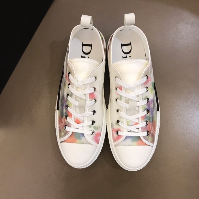 Christian Dior B23 Flowers Print LOW-TOP SNEAKER