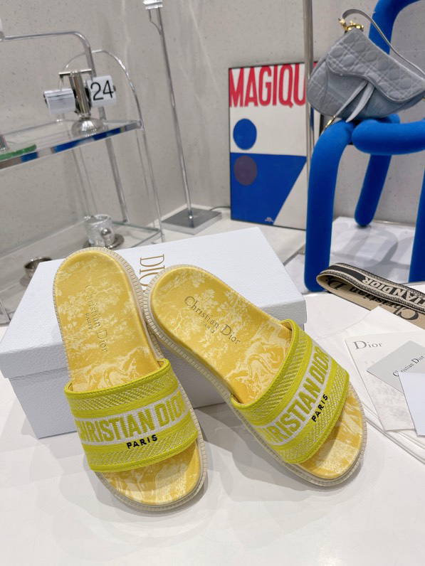 Dior Slipper For Woman 24ss/002B Authentic