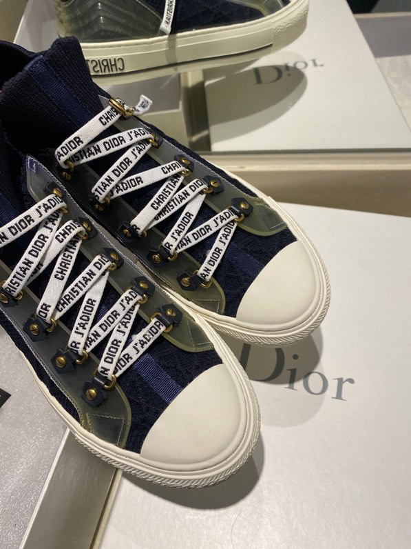 Walk'n'Dior Sneaker Nude Macrocannage Technical Mesh