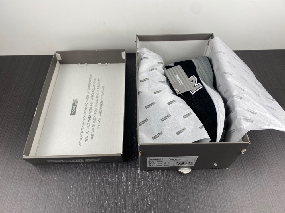 New Balance 990v3 Black Grey M990BS3