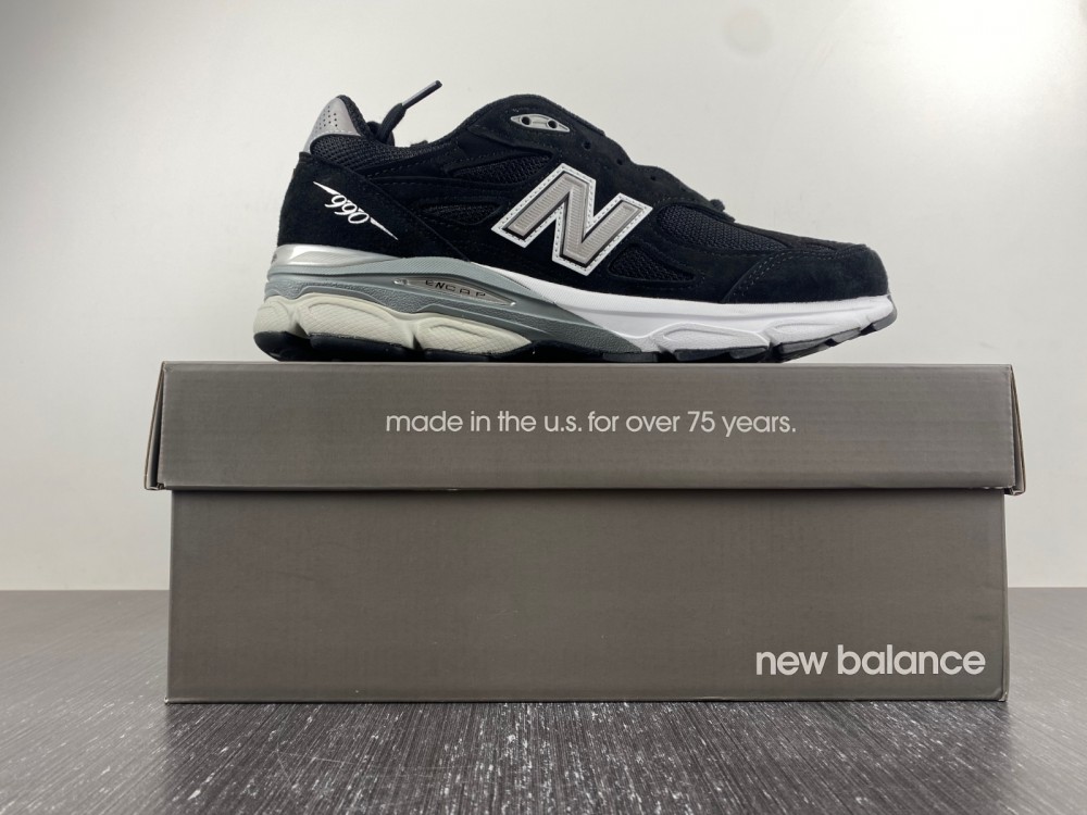 New Balance 990v3 Black Grey M990BS3
