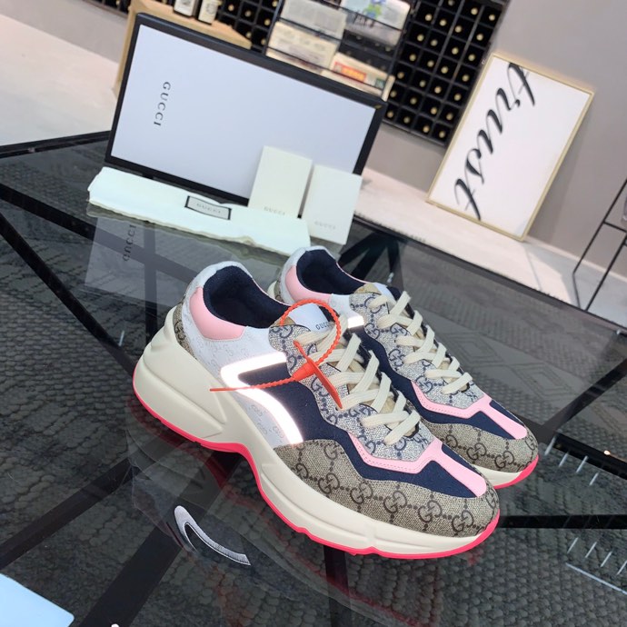 Gucci GG Rhytoni  Brown blue pink