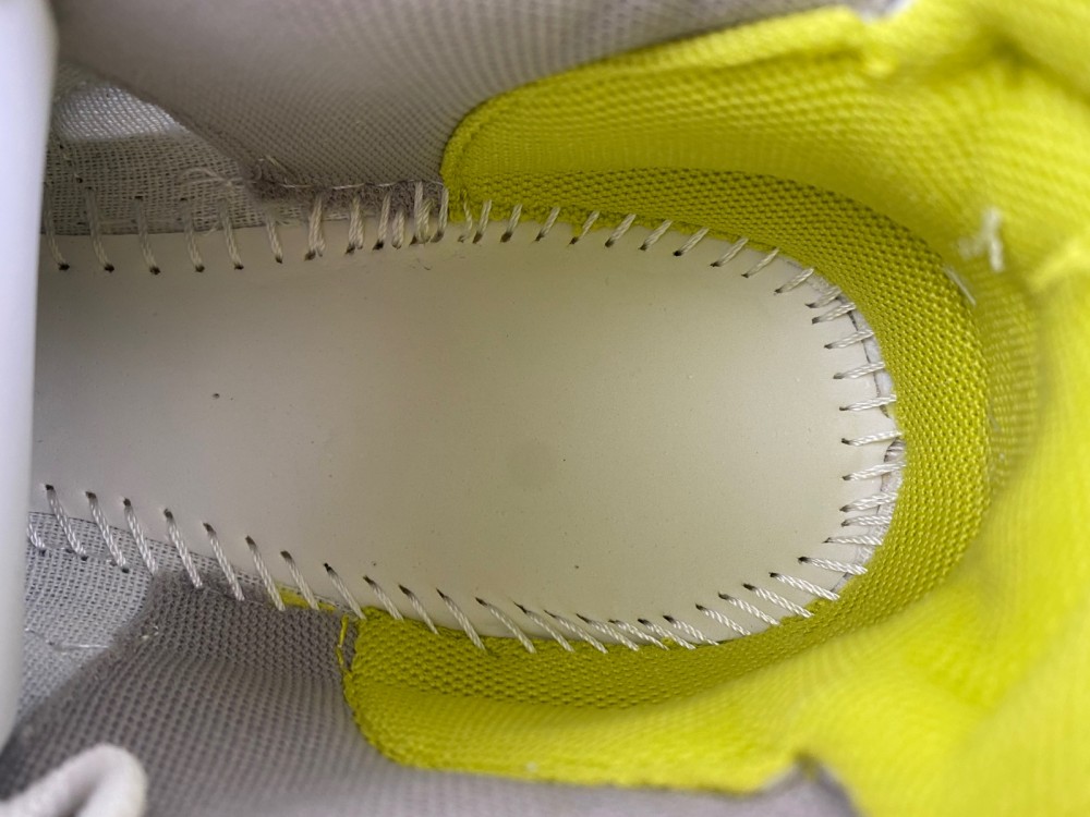 New Balance White & Blue 1000 Sneakers