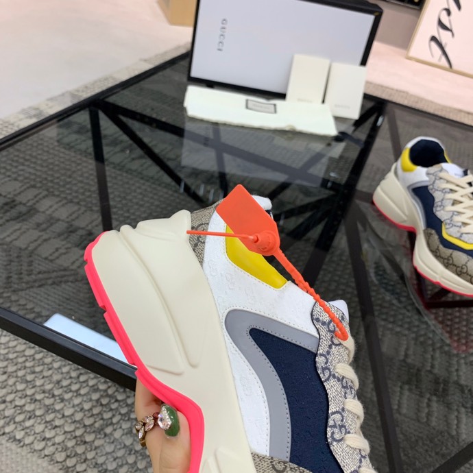 Gucci GG Rhytoni  Brown blue yellow