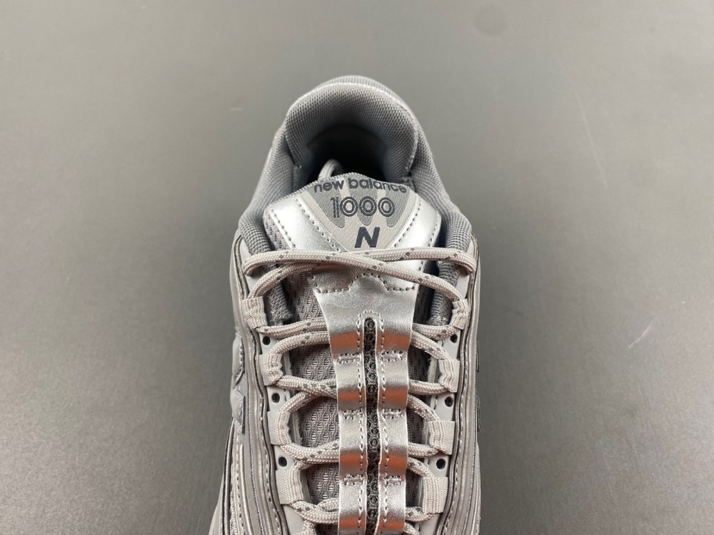 New Balance Silver 1000 Sneakers, Silver Metalic/Rainc