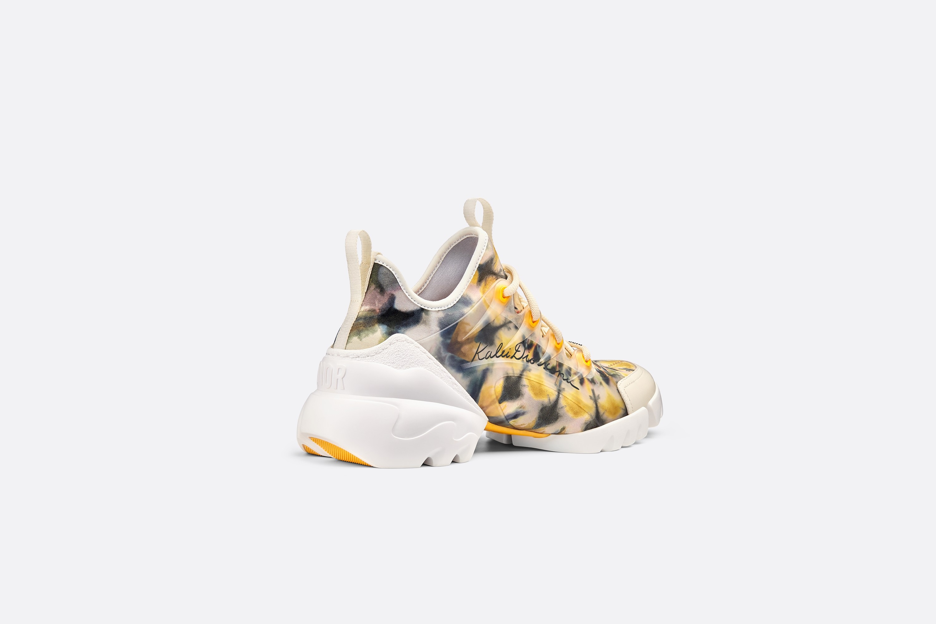 Christian Dior D-Connect 'Kaleidiorscope' Chunky Sneakers - Yellow Sneakers, Shoes