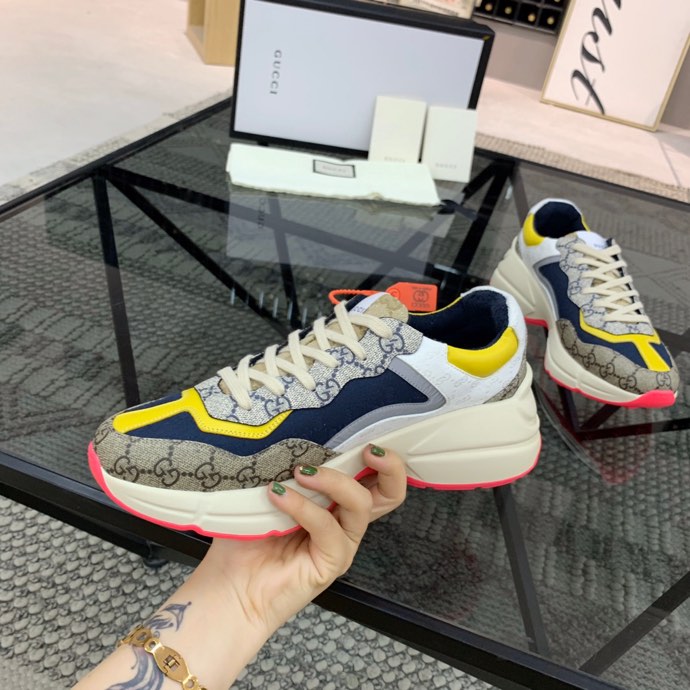 Gucci GG Rhytoni  Brown blue yellow