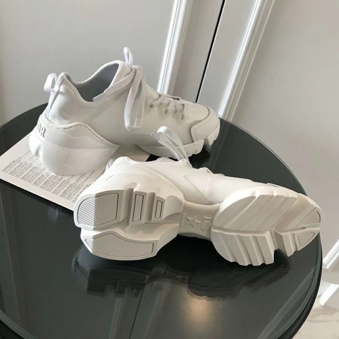 Christian Dior D-Connect Sneakers White Neoprene