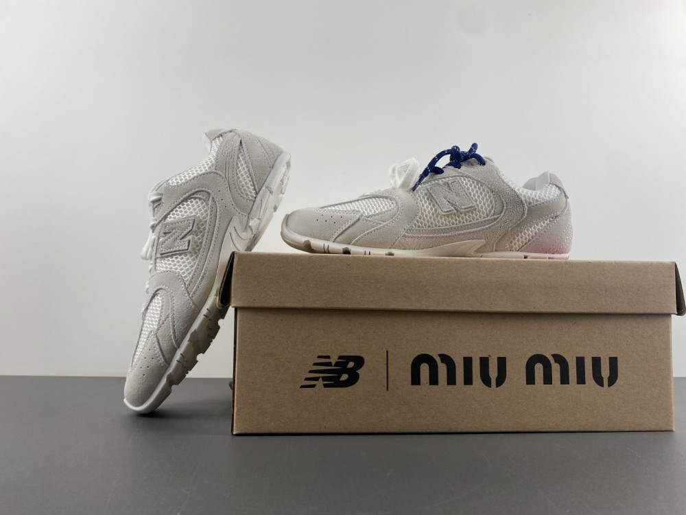 Miu Miu x New Balance NB530 Grey shoes