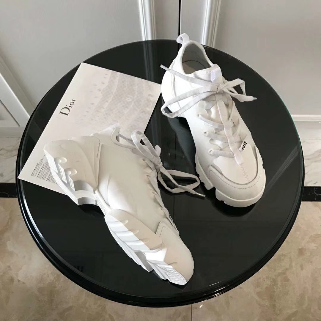 Christian Dior D-Connect Sneakers White Neoprene