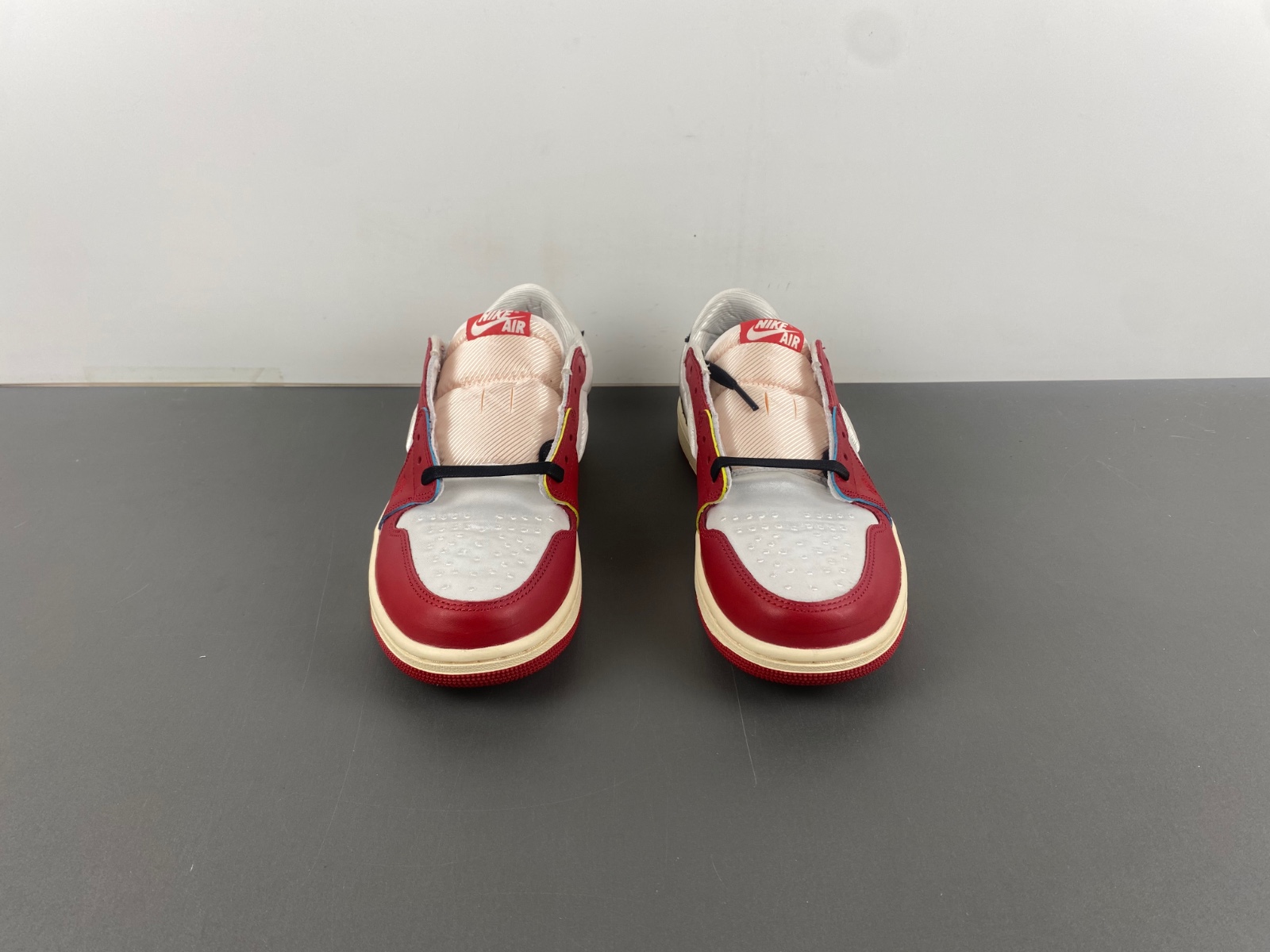 Air Jordan 1 Low OG x Trophy Room Sail and Varsity Red