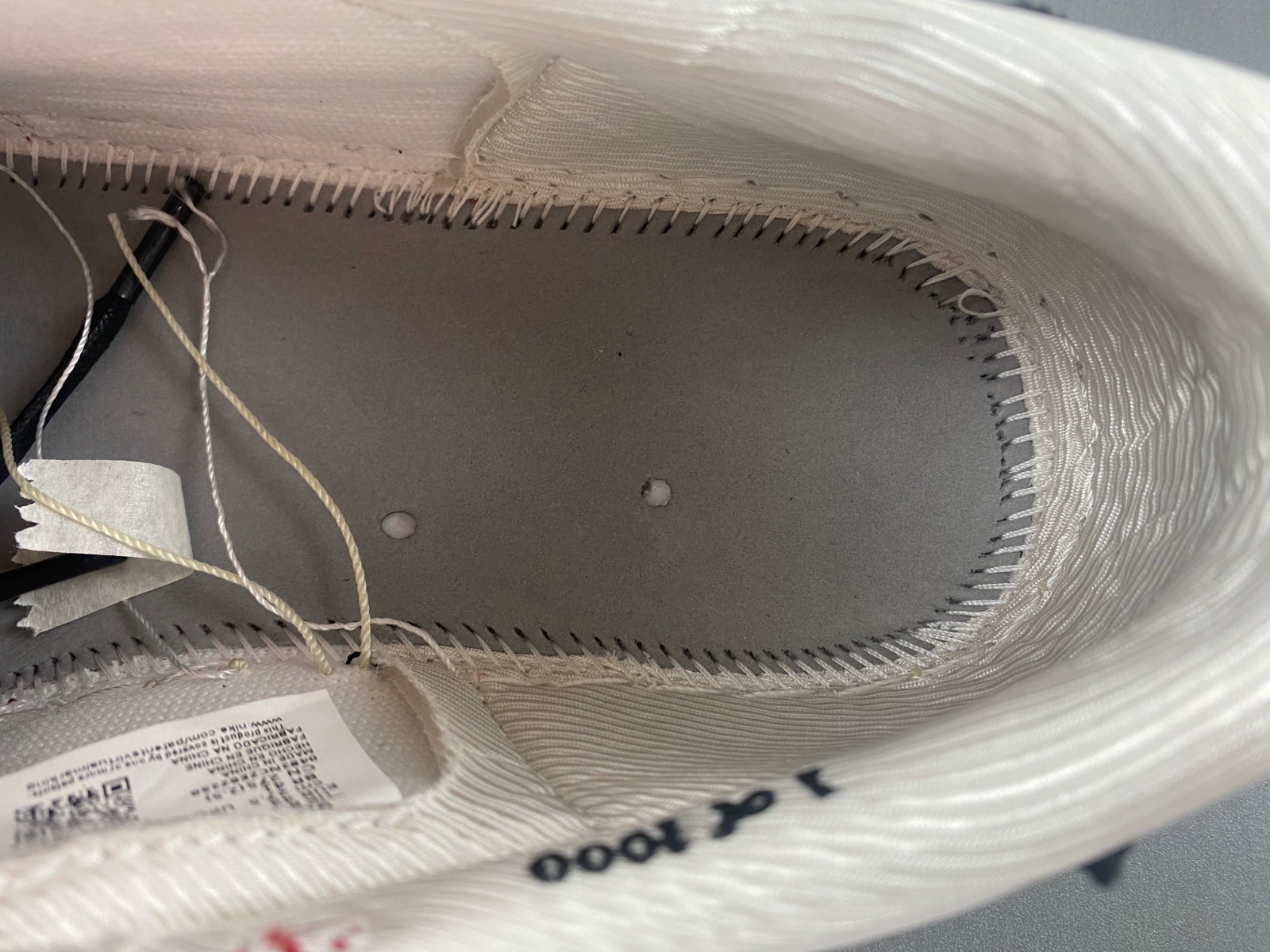 Air Jordan 1 Low OG x Trophy Room Sail and Varsity Red