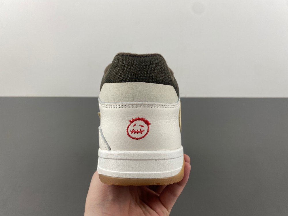 Travis Scott x Jordan Cut The Check New inverted hook White brown burnt yellow FZ8117-100
