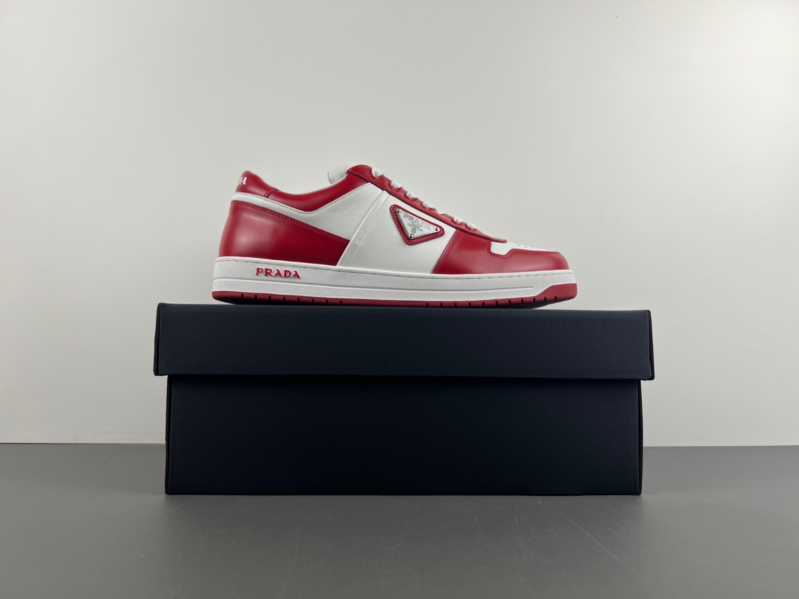 Prada Downtown Sneaker Red