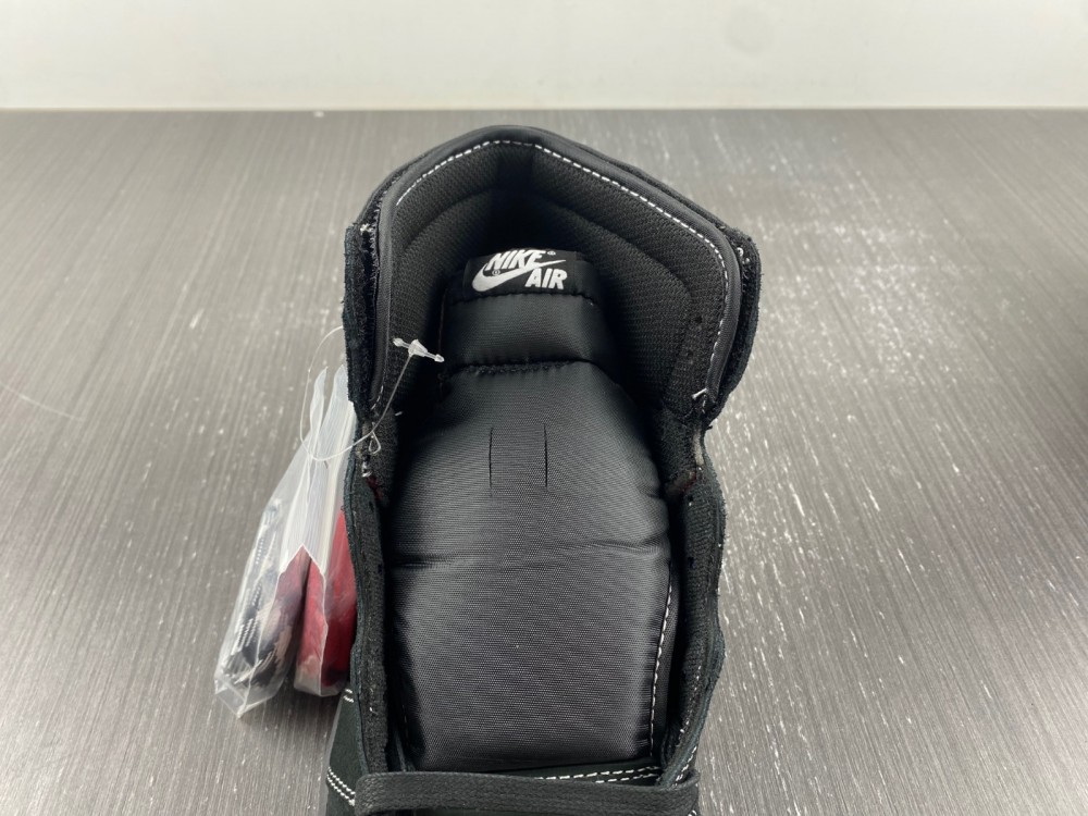 Nike Travis Scott x Air Jordan 1 Black Warrior Hook High Top DM7866-001