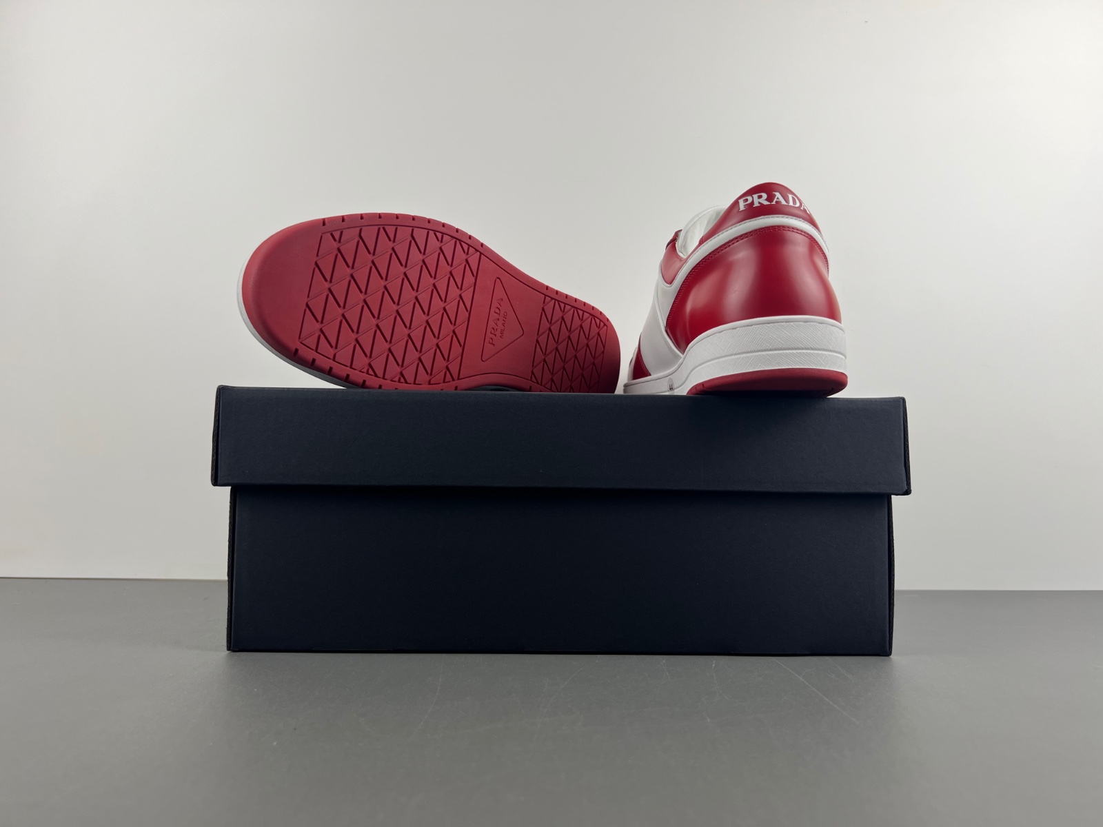 Prada Downtown Sneaker Red