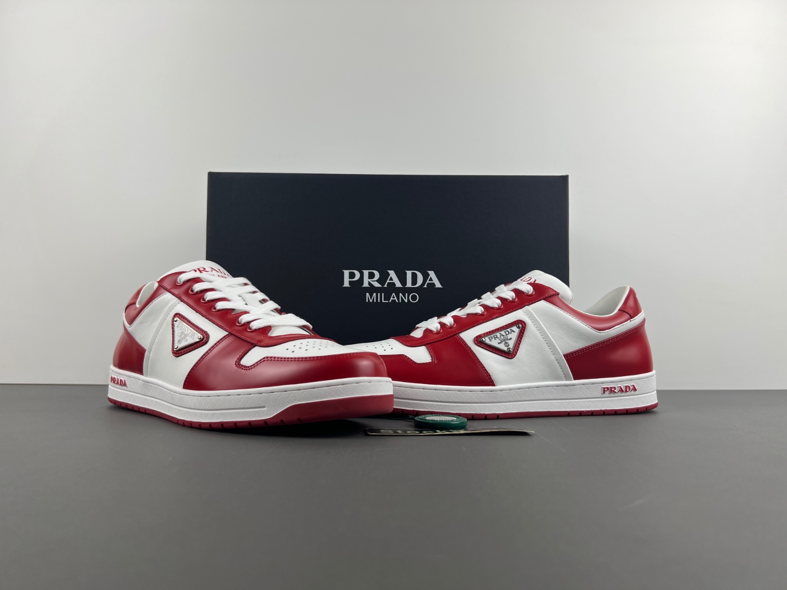 Prada Downtown Sneaker Red