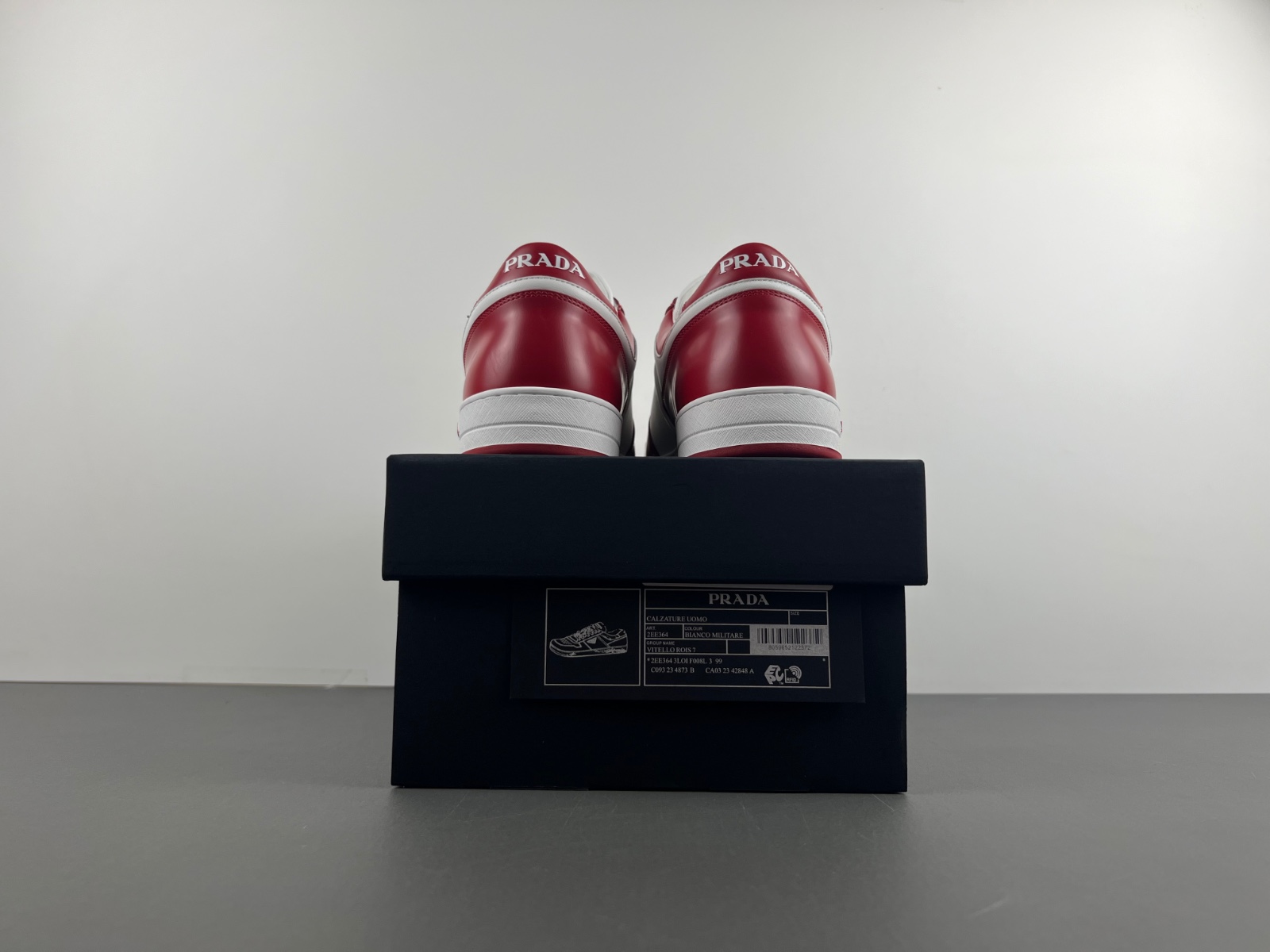 Prada Downtown Sneaker Red